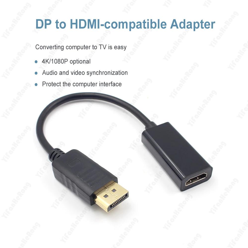 DP - HDMI ȣȯ ÷ Ʈ-HDMI ȣȯ ,   ̺ HD , PC TV ƮϿ, 4K, 2K